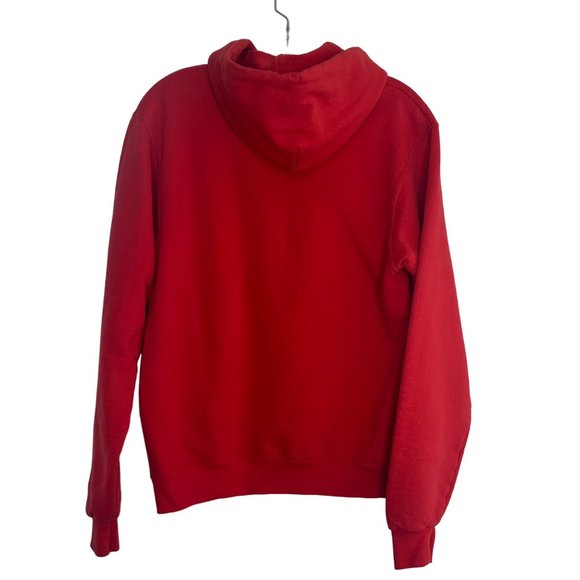 Champion Duquesne Dukes Hoodie Sweatshirt Red Size Small - Picture 2 of 7